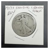 1917-S Standing Liberty Quarter