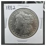 1882 Morgan Silver Dollar