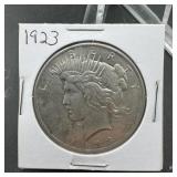 1923 Peace Silver Dollar