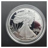 2024-W Proof American Silver Eagle 1 oz Fine Silve