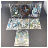 Travis Hunter Rookie Football Card Lot Neon Icons
