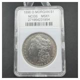 1896-O Morgan Silver Dollar MS61