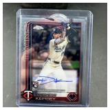 Dashawn Kersey Jr Topps Chrome Autograph