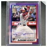 Dashawn Kersey Jr Rookie Autograph