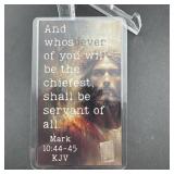 Jesus Silver Bar in Assay