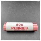 Error Nickel Roll Wrapped In Penny Roll