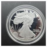 2024-W Proof American Silver Eagle 1 oz Fine Silve