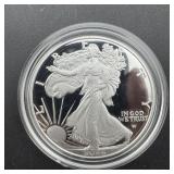 2024-W Proof American Silver Eagle 1 oz Fine Silve