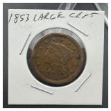 1853 Large Cent