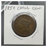1852 Large Cent