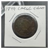1849 Large Cent