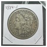 1884-S Morgan Silver Dollar Key Date