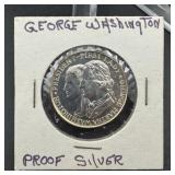 George Washington Proof Silver Coin