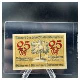 Germany 25 Pfennig Note