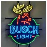 Busch Light Deer Hunting Beer 20'x16' Real Glass