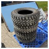 (4) Forceum M/t 235/75r15 Tires - Utv