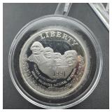1991-S Mount Rushmore Proof Silver Dollar