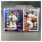 (2) Roman Anthony Rookie Baseball Cards Topps & Pr