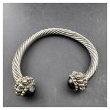 Heavy Duty Collectible Silver Bracelet