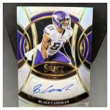 Blake Cashman Silver Select Autograph Football Car