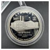 2006-S Old Mint Granite Lady Commemorative Silver