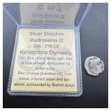 Silver Drachm Foreign Coin