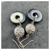 Vintage Sterling Silver Earrings