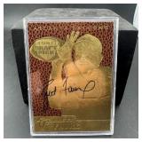 1991 Brett Favre Draft Pick Gold Foil Card