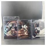 (3) Justin Fields Rookie Football Card