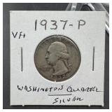 1937-P Washington Quarter SILVER