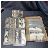 Large Lot Vintage Stereoscope Cards