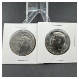 2025 & 2026 Bukennedy Half Dollars (2 Coins)
