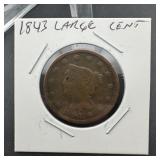 1843 Large Cent
