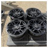 (4) Can-am 16 Inch Black Rims