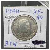 1946 Booker T Washington Half Dollar