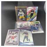 (6 Qty) Patriots Rookie Football Cards Including W