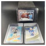 (3) Rookie Football Cards Cam Ward Tyler Shough Ty