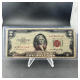 1953 $2 Red Seal Note