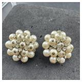 Vintage Pearl Clip-on Earrings
