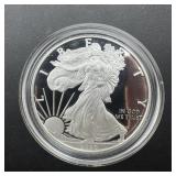 2020-S Proof American Silver Eagle 1 oz Fine Silve