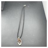 Sterling Silver Rope Necklace