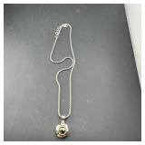 Collectible Silver Necklace W/ Pendant