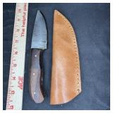 Lmk Hunting Knife W/ Leather Sheath (8')