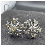 Vintage Rhinestone Earrings