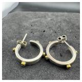 Sterling Silver Hoop Earrings