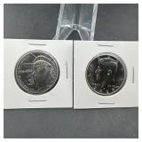 2025 & 2026 Bu Kennedy Half Dollars (2 Coins)