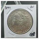 1897 Morgan Silver Dollar