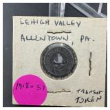 Allentown PA Transit Token