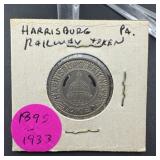Harrisburg PA Railway Token Mint