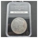 1904-S Morgan Dollar in Case